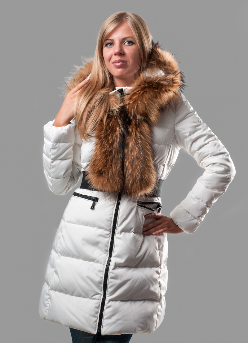 Тёплые пуховики женские зимние