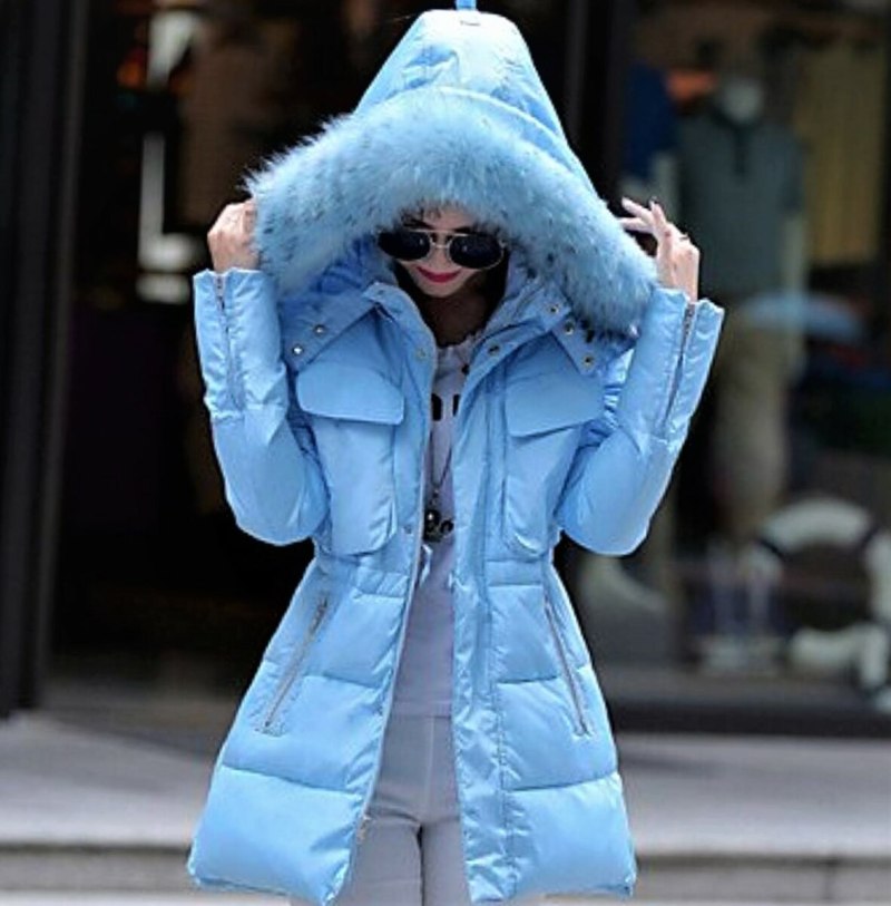 Куртка женская зимняя с капюшоном