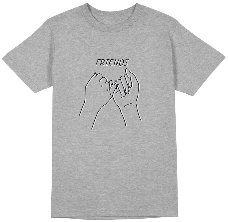 Футболка мы просто друзья