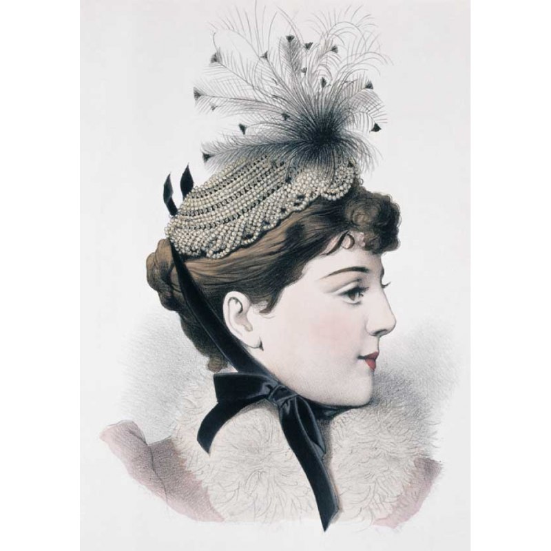 Шляпка ток 19 век