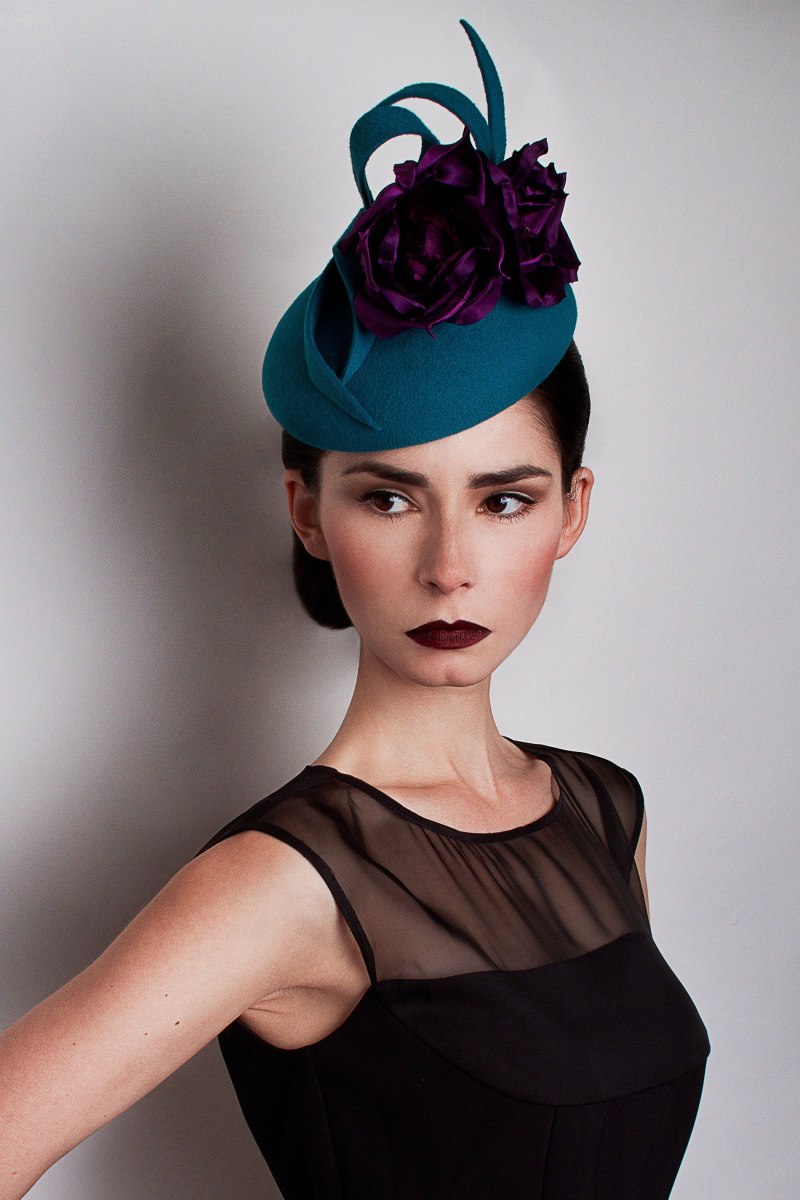 Коктейльная шляпка