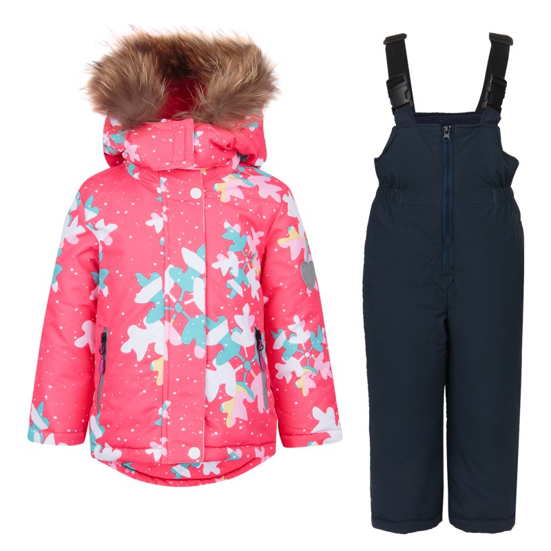 Комплект куртка полукомбинезон fun time цвет