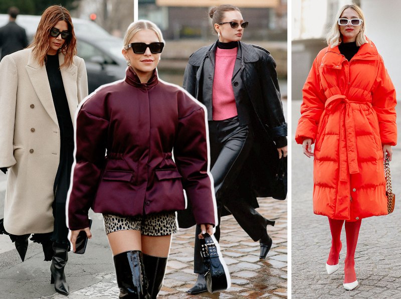 Модная верхняя одежда зима