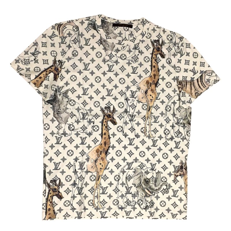 Футболка Луи витон женская белая