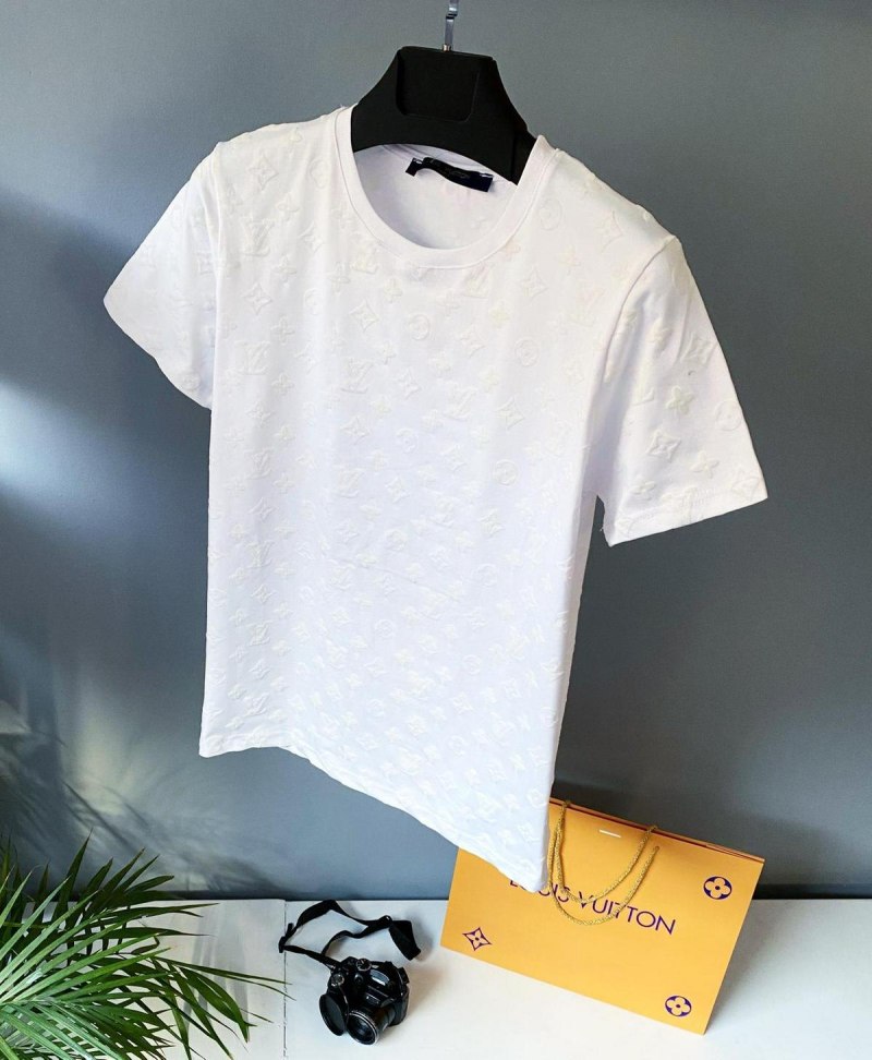 Футболка Луи Виттон белая мужская