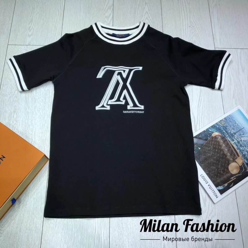 Майка Луи Виттон мужские черные