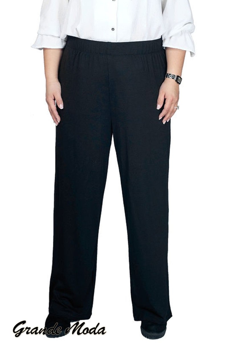 Брюки женские широкие больших размеров
