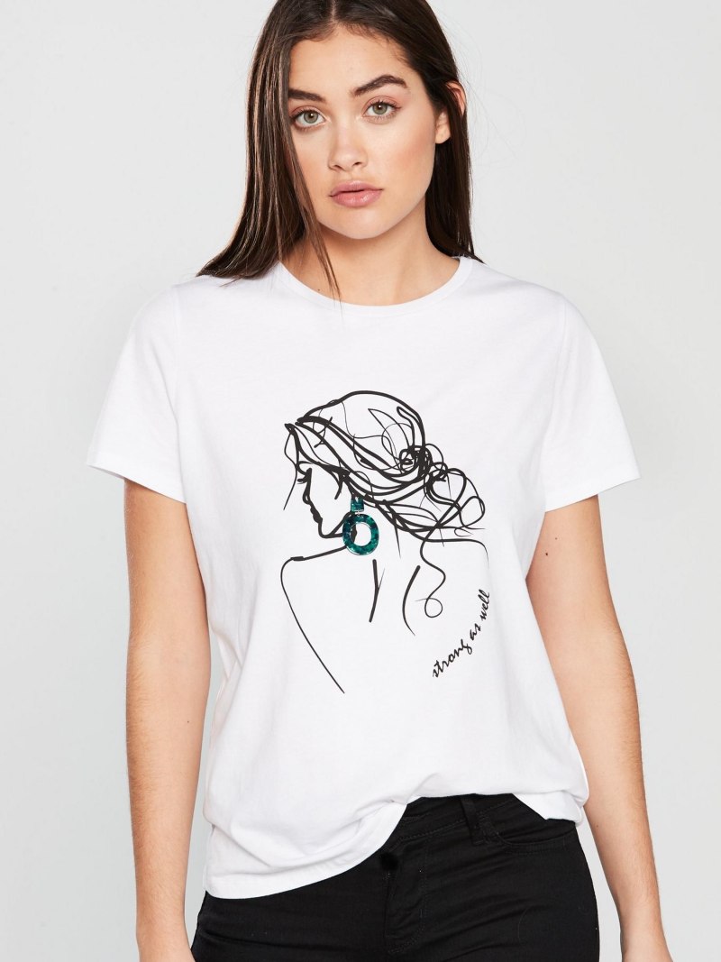 Принты для футболок женские