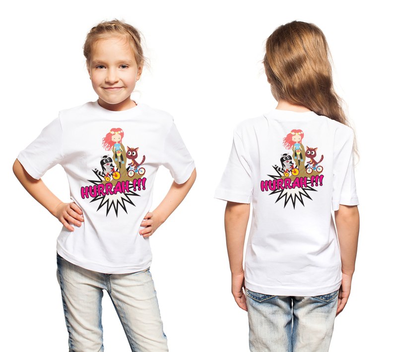 Детская футболка с принтом