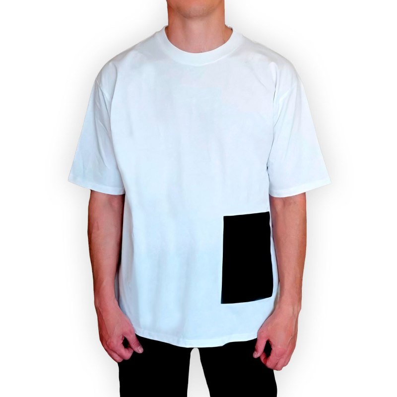 White Sleeveless Shirt