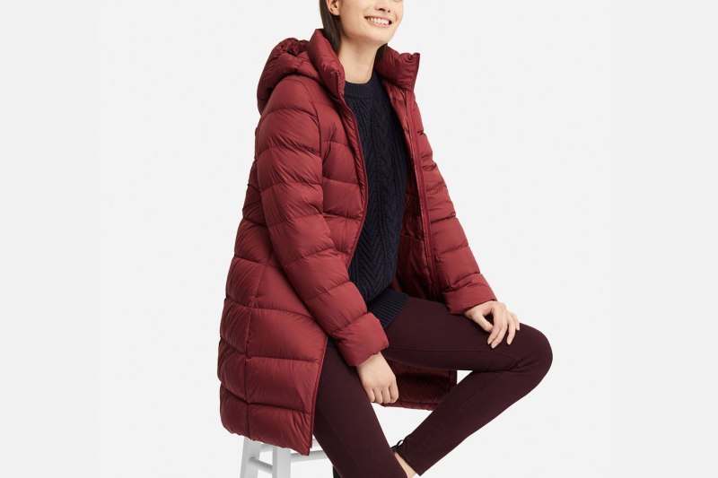 Uniqlo Red Hooded Parka