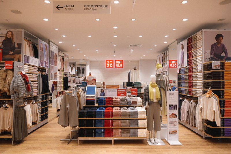 Японский магазин в Москве Uniqlo