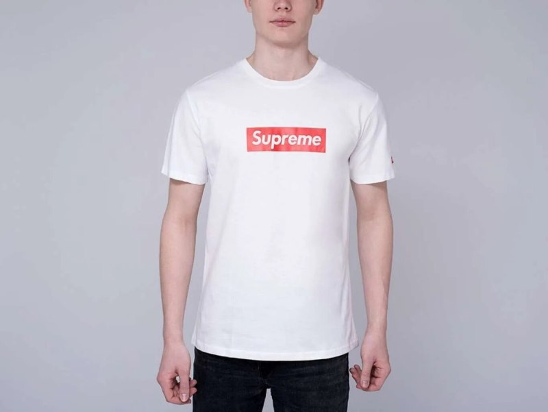 Белая майка Суприм