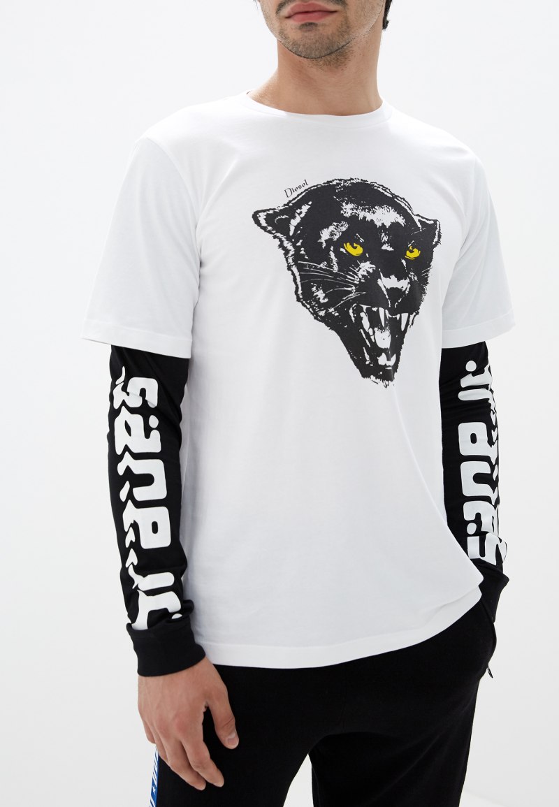 Футболка с двойным рукавом