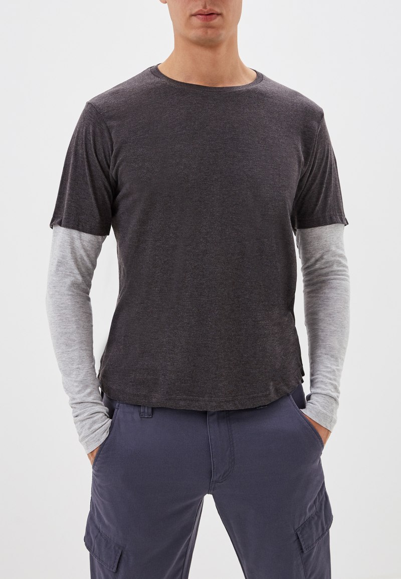 Лонгслив под футболку мужской