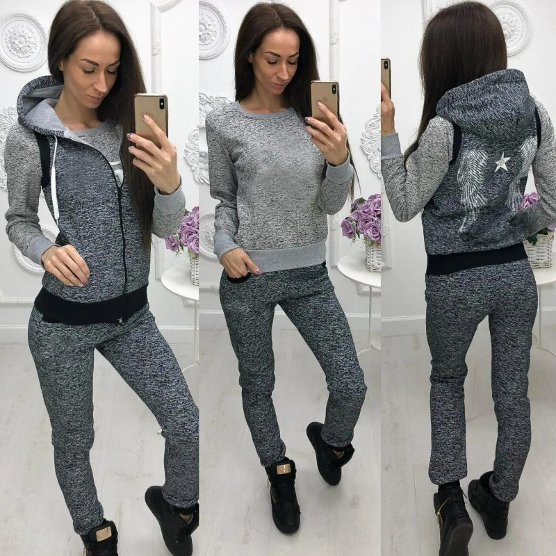 Костюм тройка женский спортивный Садовод fzkjk2k8