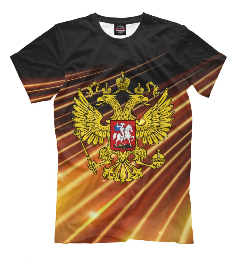 Футболка герб РФ