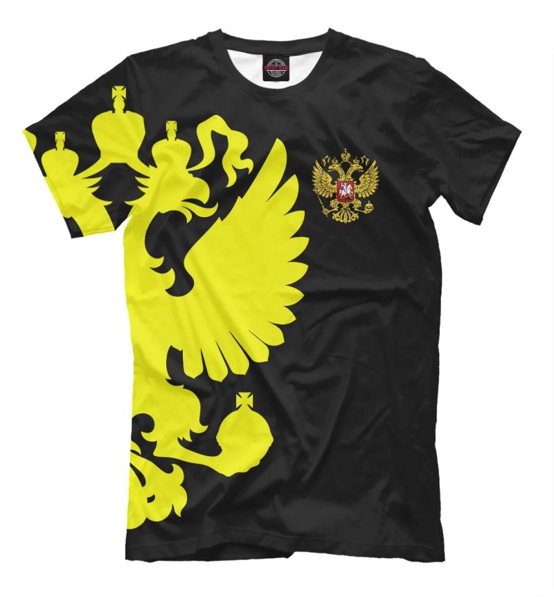 Футболка герб России