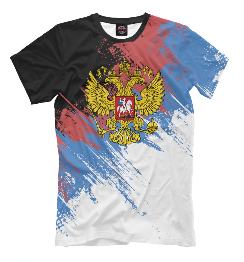 Футболка мужская Россия
