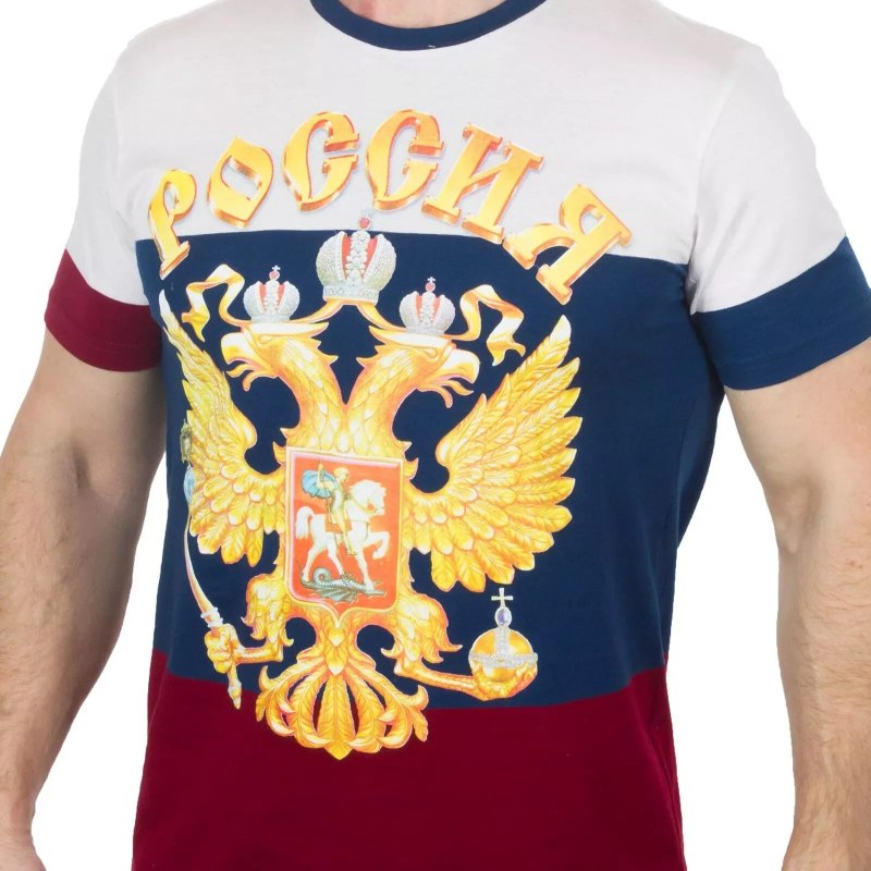 Футболка герб России
