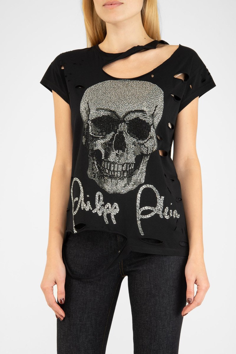 Футболка Philipe plein чёрная
