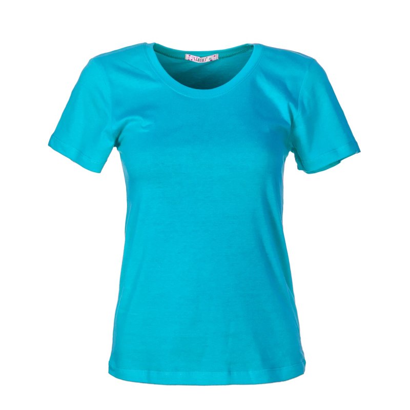 Цветные футболки женские