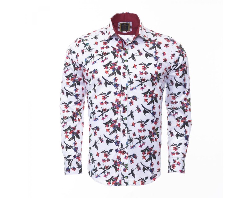 Рубашка с цветами