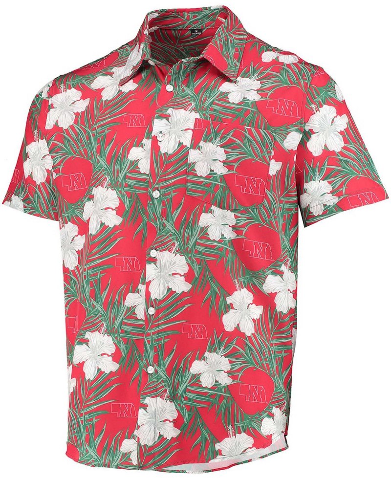 Летняя рубашка мужская Гавайская