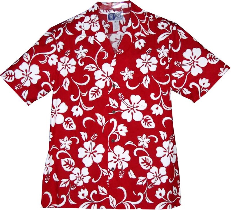 Гавайская рубашка мужская