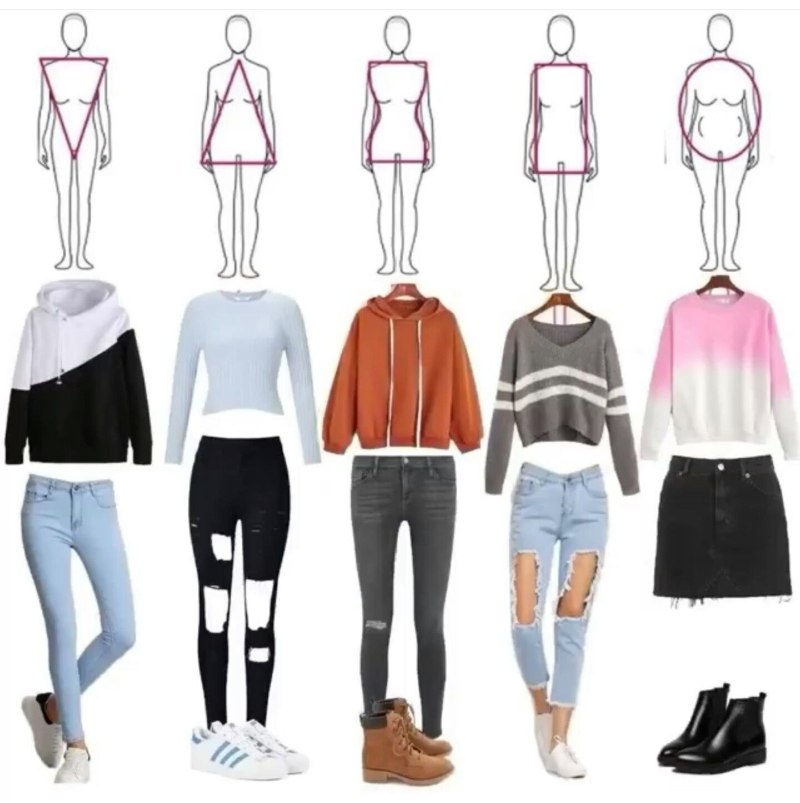 Эскиз одежды для собственного гардероба