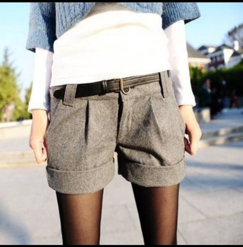 Теплые шорты