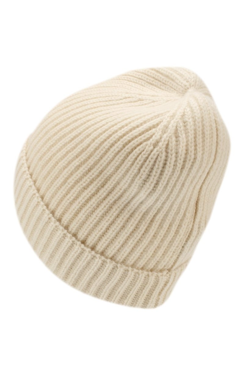 Шапка белая кашемир