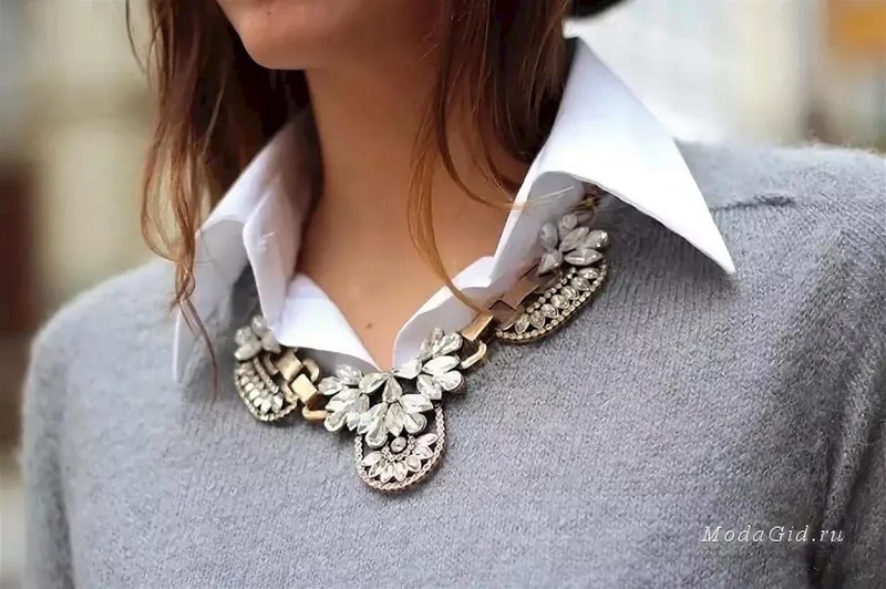 Украшение воротник