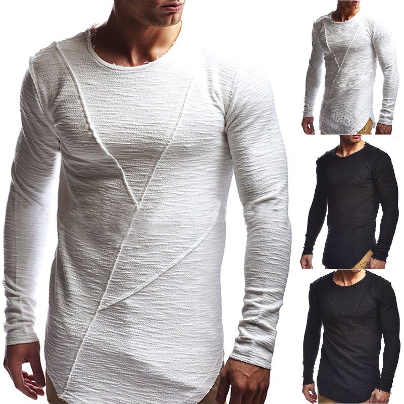 Футболка длинный рукав мужская