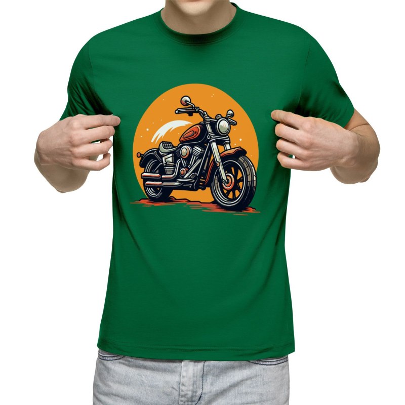 Футболка мотоцикл