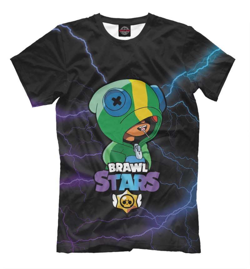 Футболка с Леонов Brawl Stars