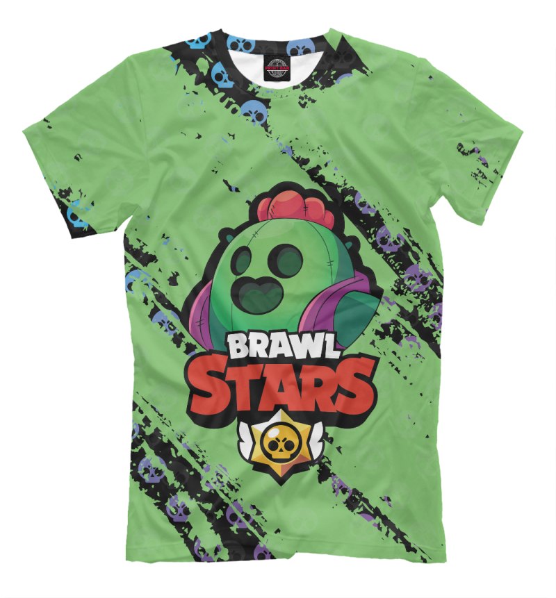 Принт Brawl Stars футболка для мальчиков