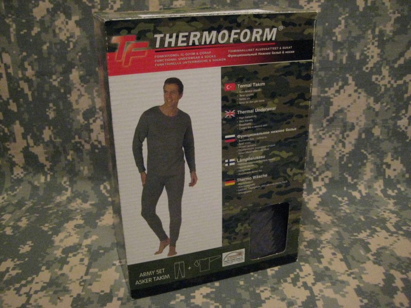Термобелье Thermo Flex перфорированное (олива)