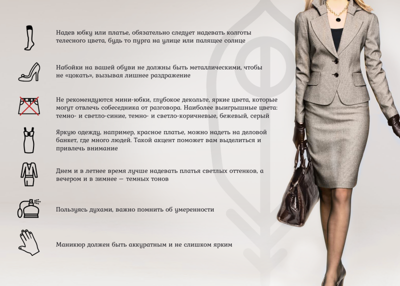 Дресс код для женщин