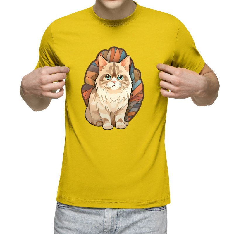 Довольный котенок