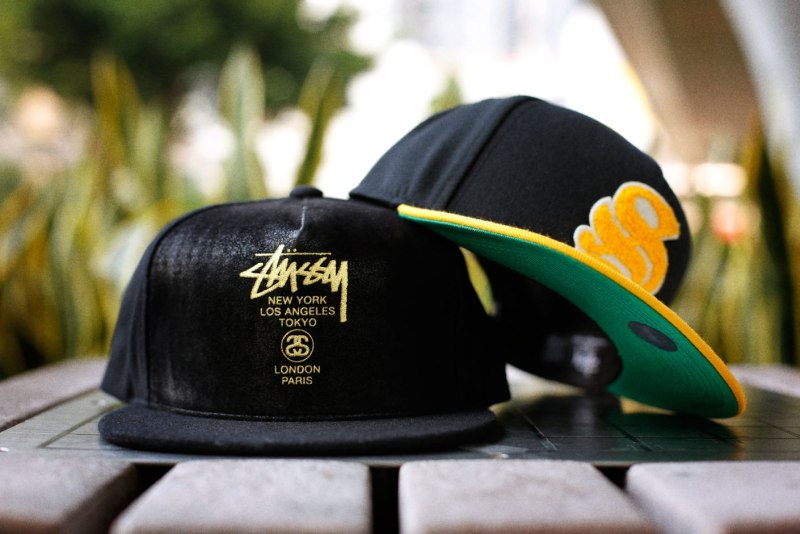 Кепка Stussy зеленая