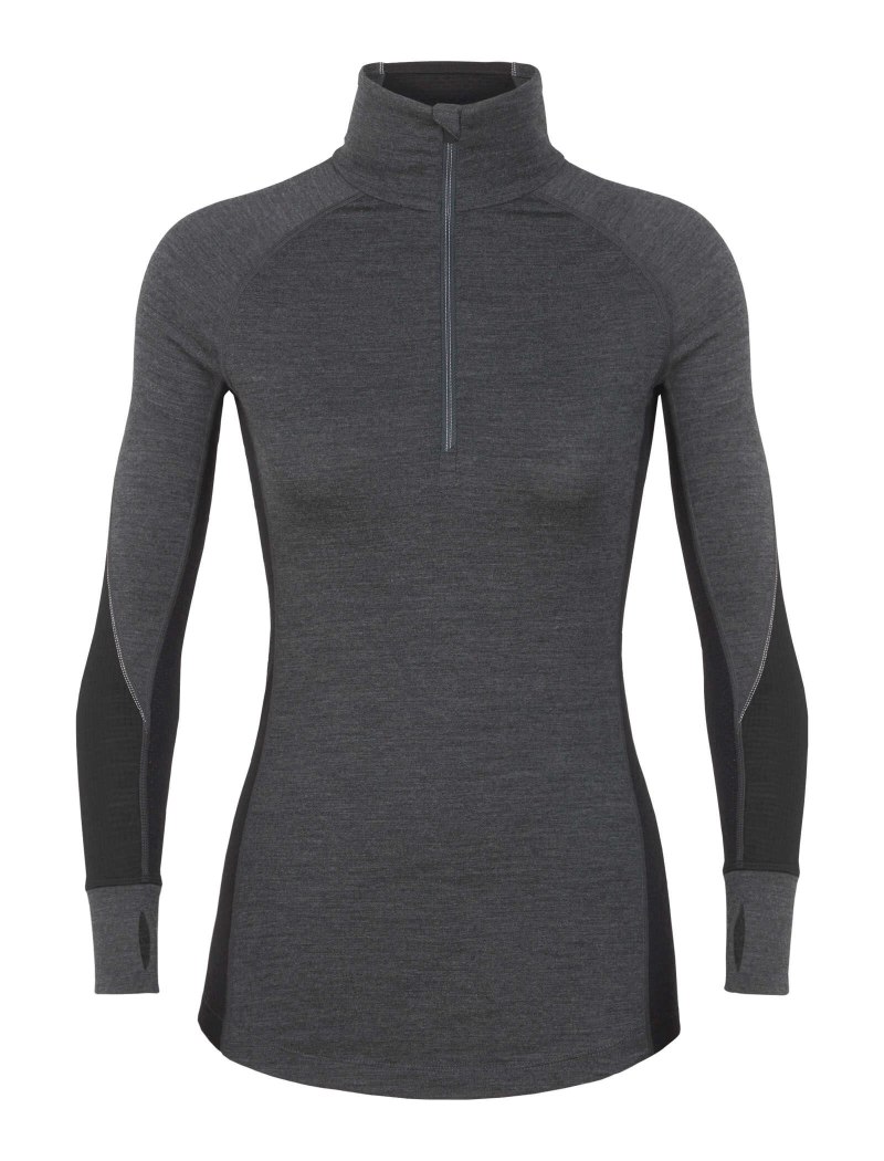 Icebreaker® Oasis 200 long Sleeve half zip men's Slim Fit Top