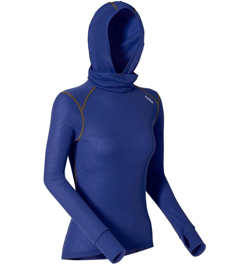 The women's Performance Wool warm Base layer with Facemask