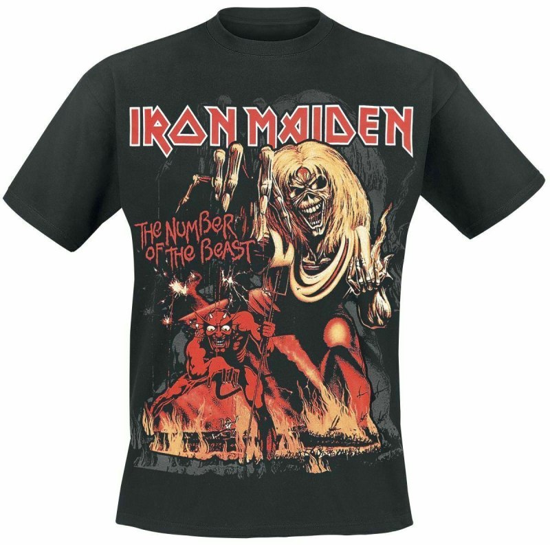 Iron Maiden the number of the Beast футболка