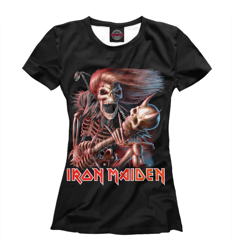 Iron Maiden майки женские