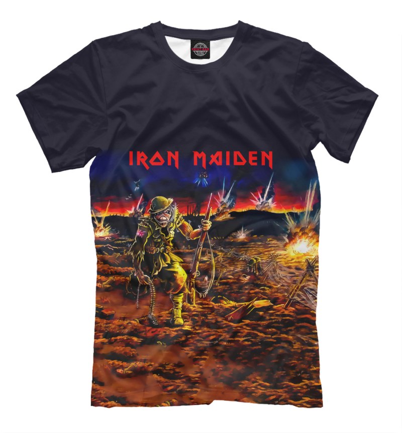Iron Maiden футболка мужская