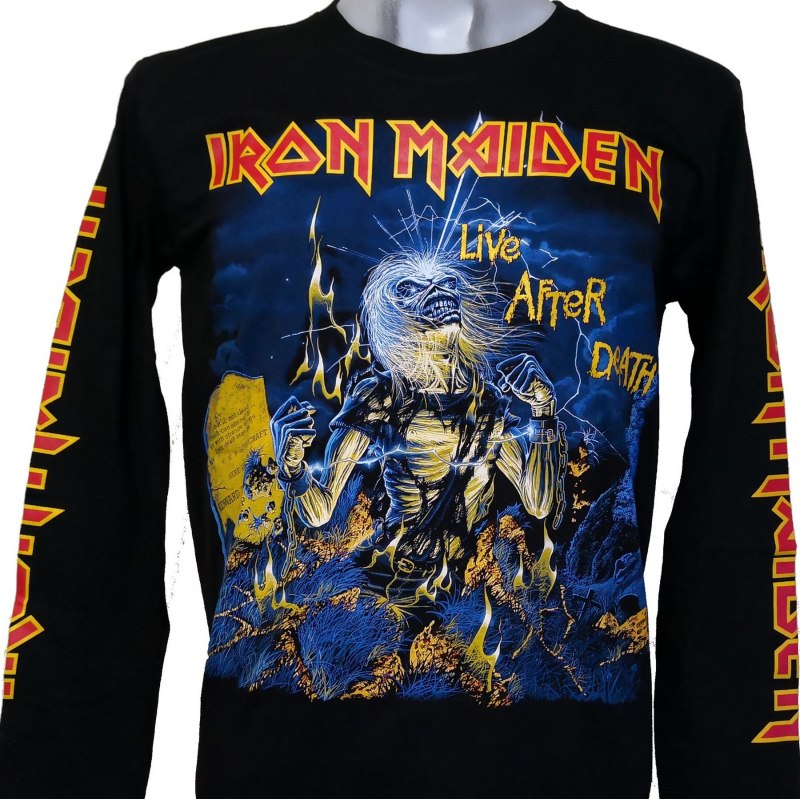 Футболка Iron Maiden Live after Death