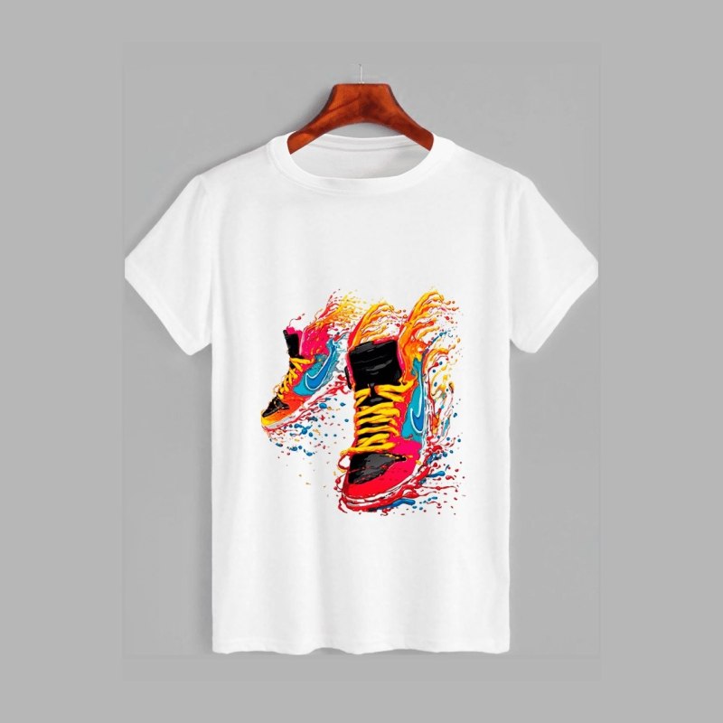 Nike футболка с принтом
