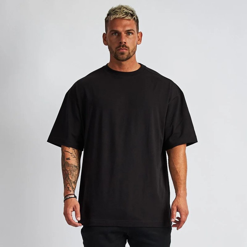 Футболка Oversize мужская черная