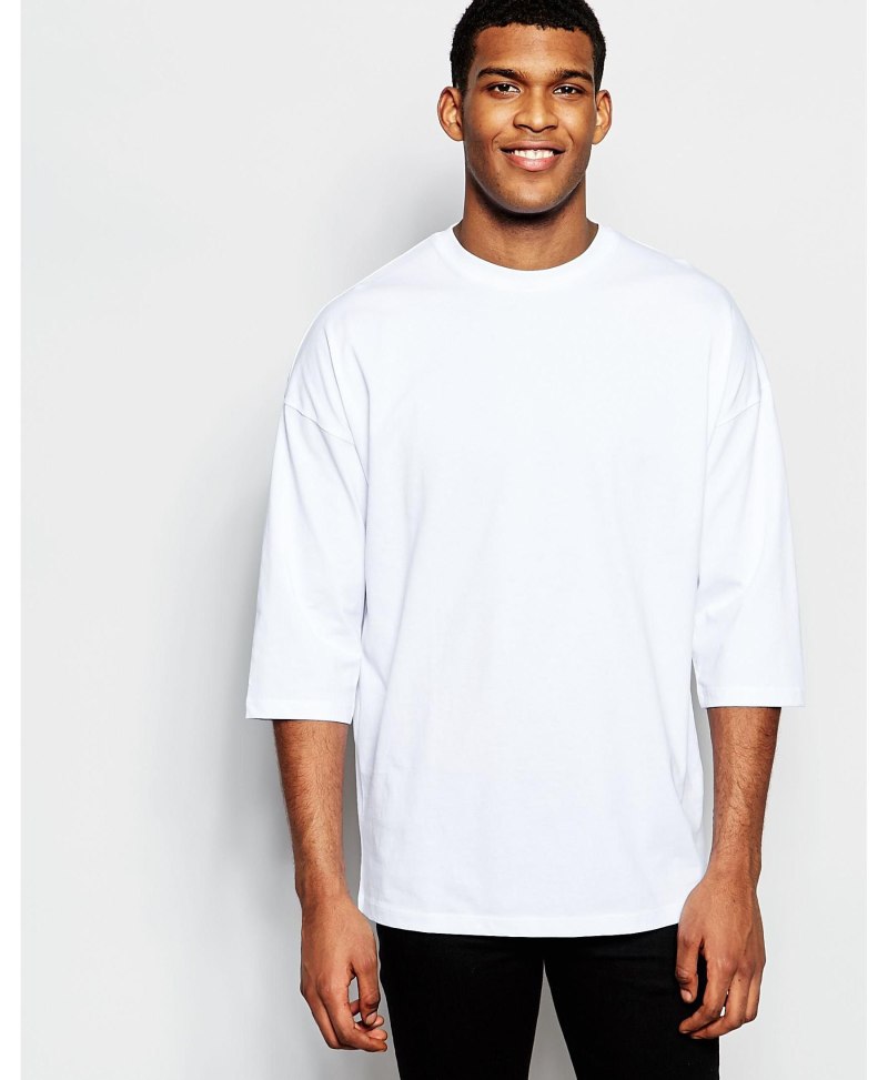 Белая футболка Oversize